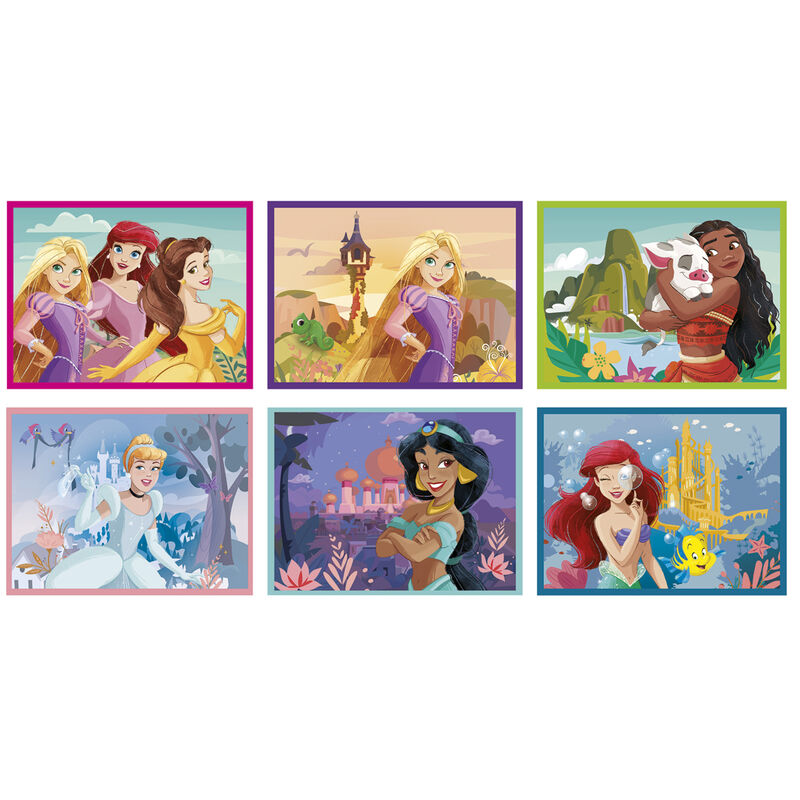 Disney Princesas puzzle 12pcs Nerdscape