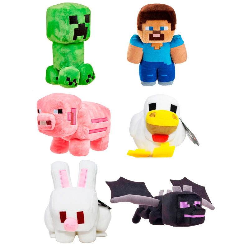 Minecraft assorted plush toy 20cm Nerdscape