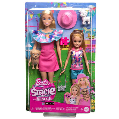 Barbie Stacie to the Rescue pack 2 dolls Nerdscape