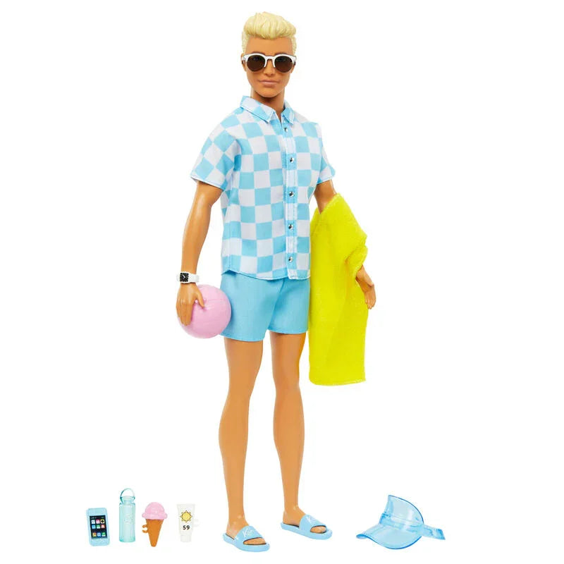Barbie Day at the Beach Ken doll Nerdscape