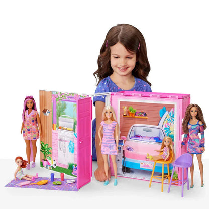Barbie Getaway House + doll Nerdscape