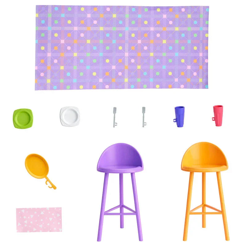 Barbie Getaway House + doll Nerdscape