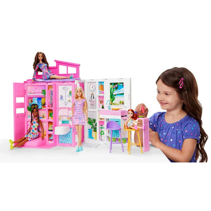 Barbie Getaway House + doll Nerdscape