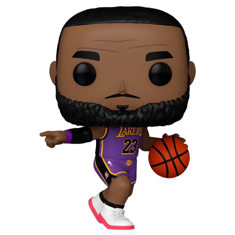 Funko Pop! NBA Lakers LeBron James - Figura da Collezione Vinyl Nerdscape