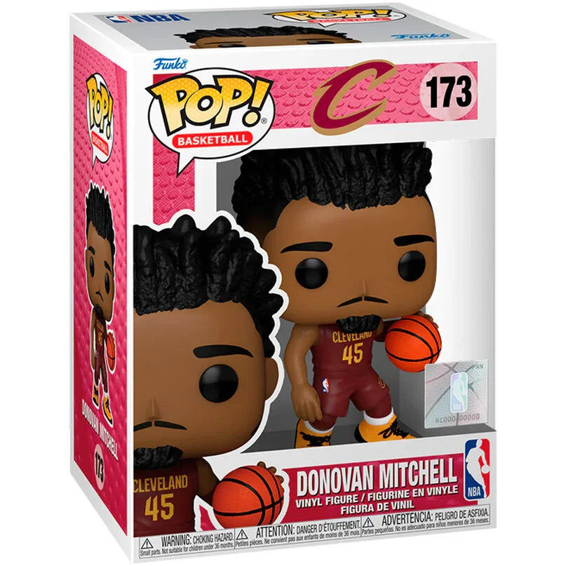 Funko Pop! NBA Donovan Mitchell - Figura da Collezione Vinyl Nerdscape