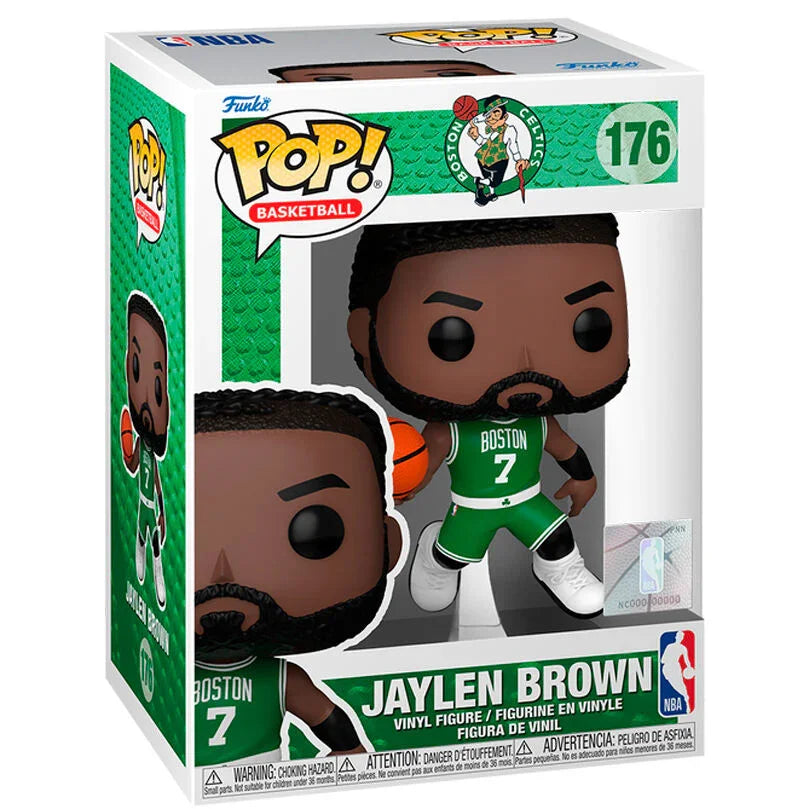 Funko Pop! NBA Jaylen Brown - Figura da Collezione Vinyl Nerdscape