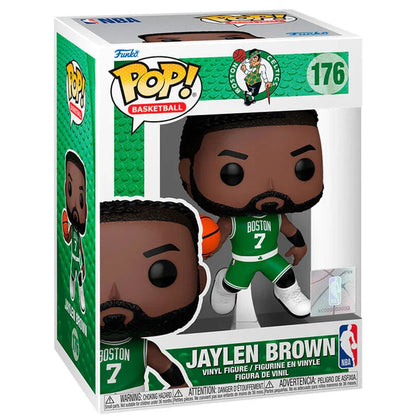 Funko Pop! NBA Jaylen Brown - Figura da Collezione Vinyl Nerdscape