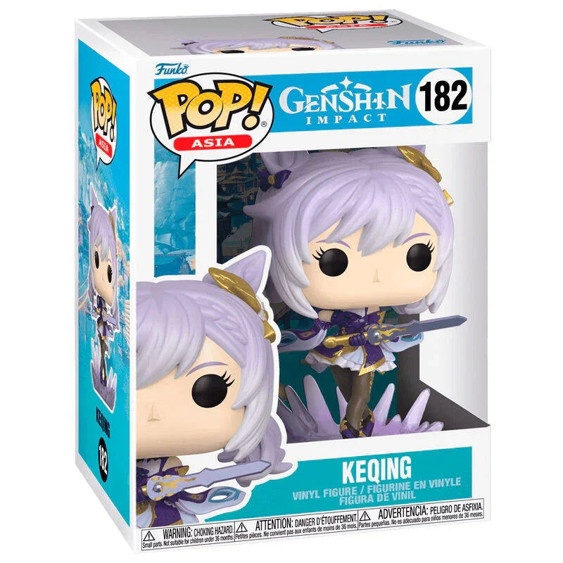 Funko Pop! Genshin Impact Keqing 2 - Figura da Collezione Vinyl Nerdscape