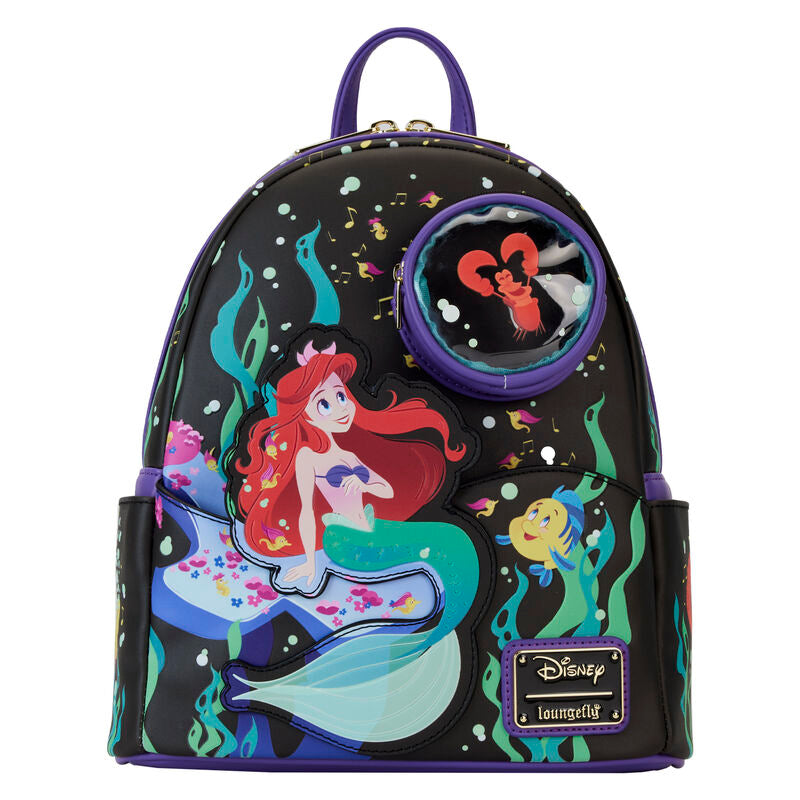 Loungefly Disney The Little Mermaid 35th Anniversary backpack 26cm Nerdscape