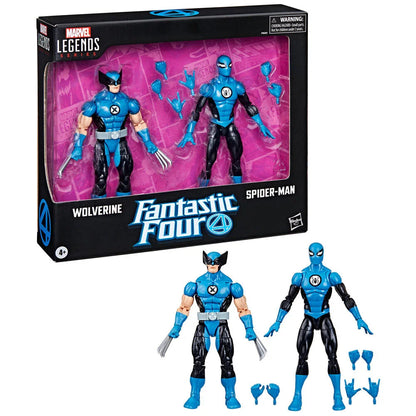 Marvel Wolverine & Spider-Man Fantastic Four Figura da Collezione 15cm - Nerdscape Nerdscape