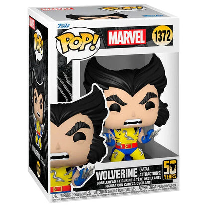 Funko Pop! Marvel Wolverine 50th Anniversary - Figura da Collezione Vinyl Nerdscape