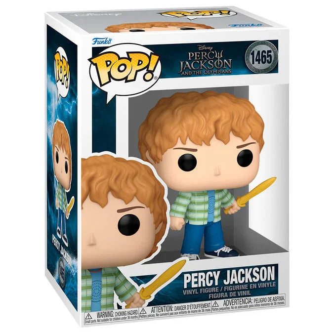 Funko Pop! Percy Jackson and the Olympians Percy Jackson - Figura da Collezione Vinyl Nerdscape