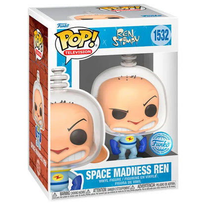 Funko Pop! Ren & Stimpy Space Madness Ren - Figura da Collezione Vinyl Nerdscape