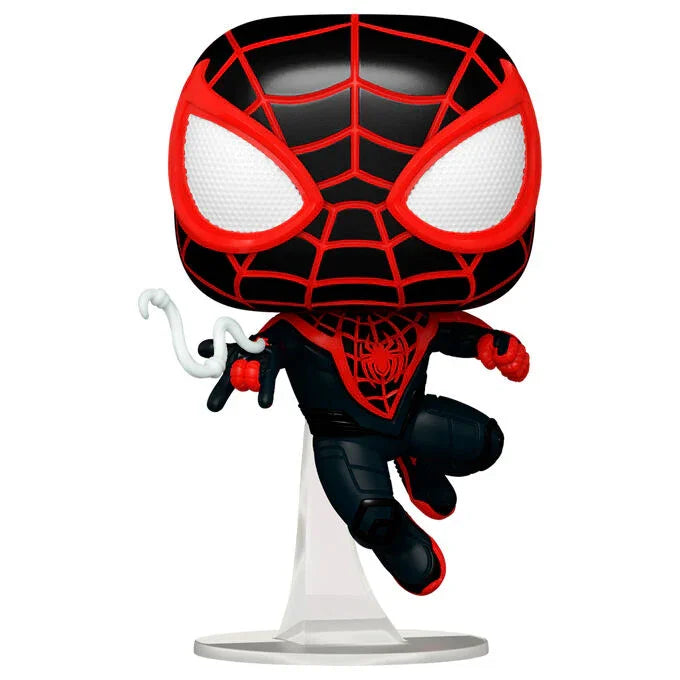Funko Pop! Marvel Spiderman 2 Miles Morales Upgraded Suit - Figura da Collezione Vinyl Nerdscape