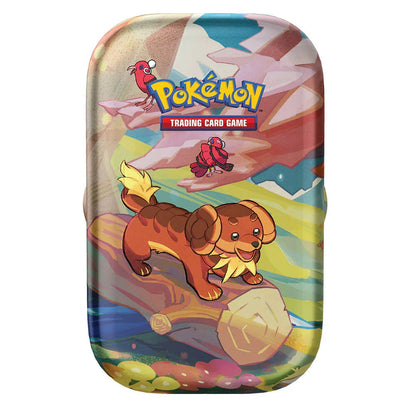 Pokemon Tin Mini Coleccionables Trading Card Game Español - Nerdscape Nerdscape