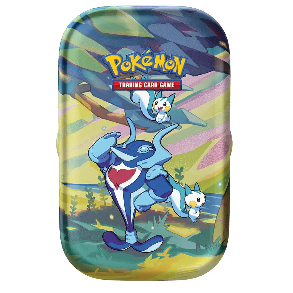 Pokemon Tin Mini Coleccionables Trading Card Game Español - Nerdscape Nerdscape