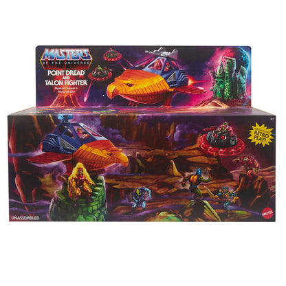 Masters of the Universe Point Dread and Talon Fighter vehicle Nerdscape