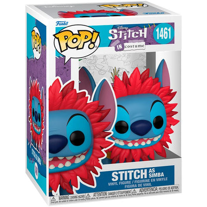 POP figure Disney Stitch as Simba - Nerdscape