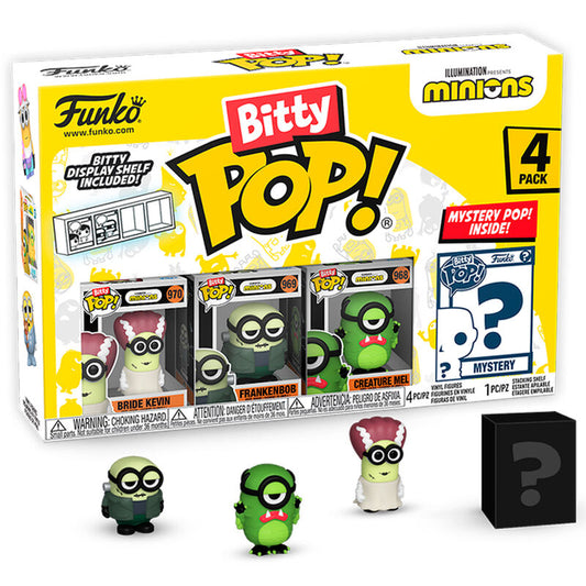 Funko Pop! Minions Serie 2 Bitty POP 4 Figure - Figura da Collezione Vinyl - Nerdscape