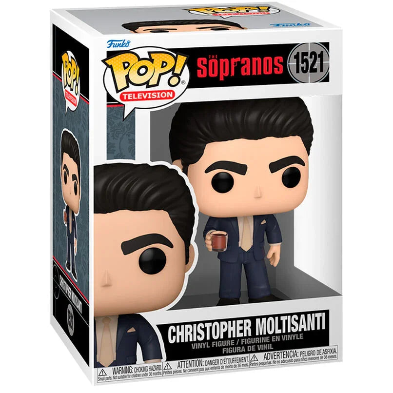 Funko Pop! The Sopranos Christopher Moltisanti - Figura da Collezione Vinyl Nerdscape