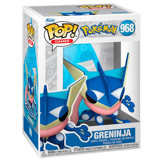 Funko Pop! Pokemon Greninja - Figura da Collezione Vinyl Nerdscape