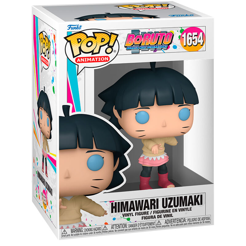 Funko Pop! Boruto Himawari Uzumaki 5 + 1 Chase - Figura da Collezione Vinyl Nerdscape