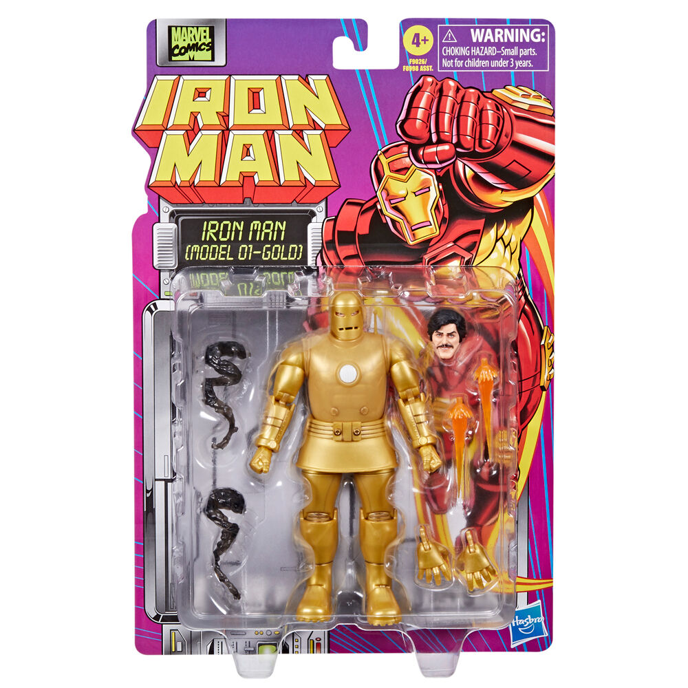 Marvel Iron Man Iron Man Model Gold - Figura da Collezione 15cm Nerdscape Nerdscape