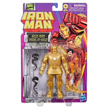 Marvel Iron Man Iron Man Model Gold - Figura da Collezione 15cm Nerdscape Nerdscape