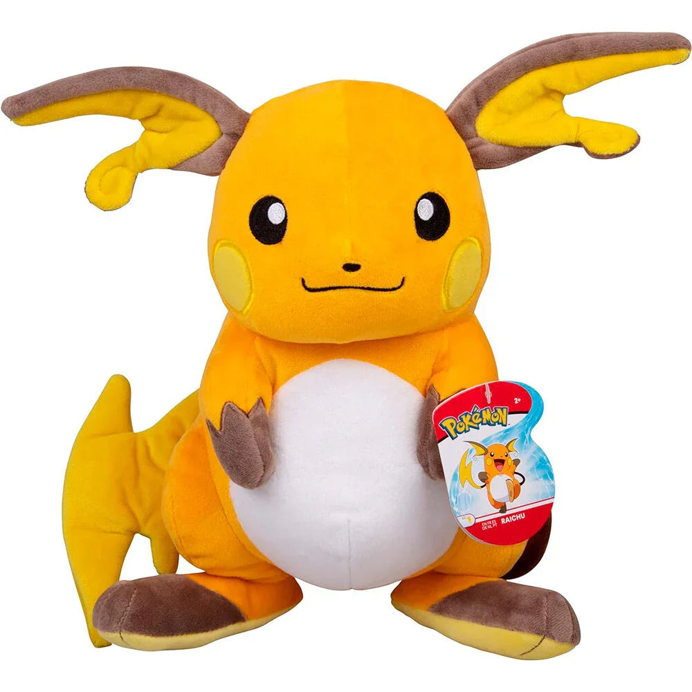 Pokemon Raichu plush toy 25cm Nerdscape