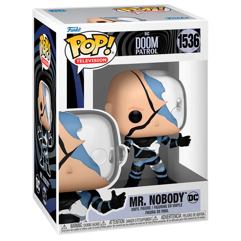 Funko Pop! DC Comics Doom Patrol Mr. Nobody - Figura da Collezione Vinyl Nerdscape