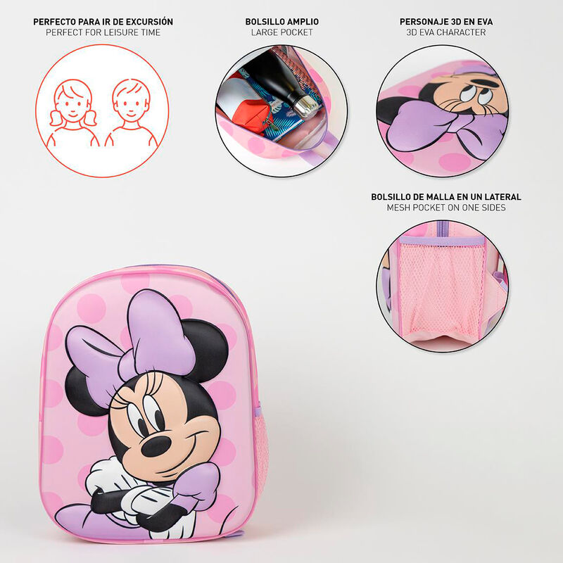Disney Minnie 3D backpack 31cm Nerdscape