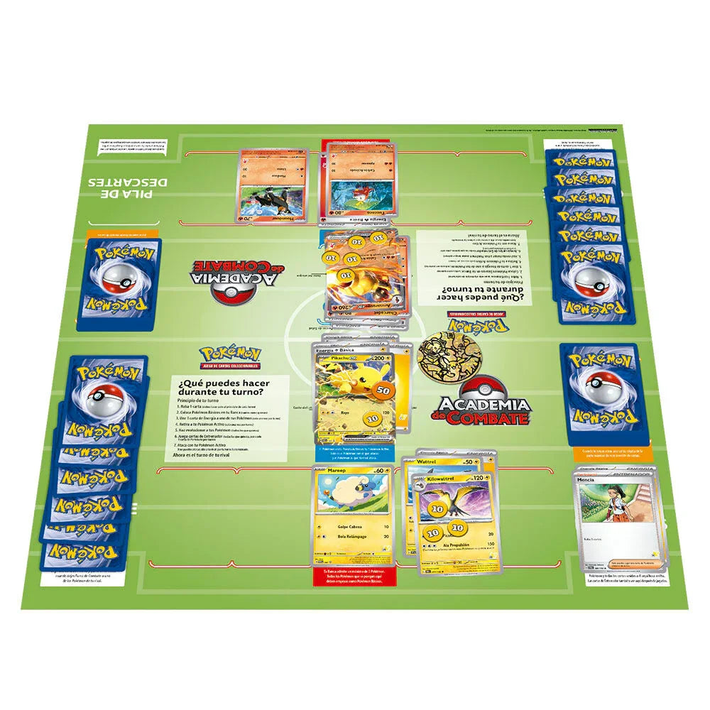 Spanish Pokemon Battle Academy collectible card game Nerdscape