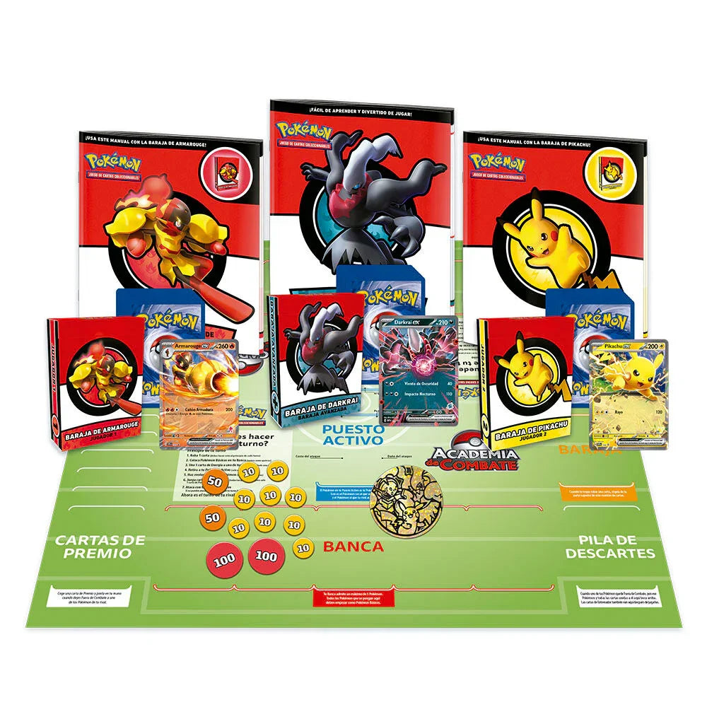 Spanish Pokemon Battle Academy collectible card game Nerdscape