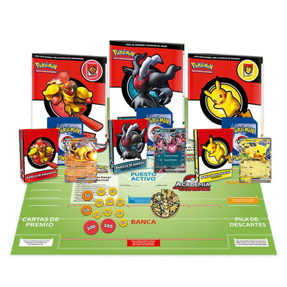 Spanish Pokemon Battle Academy collectible card game Nerdscape