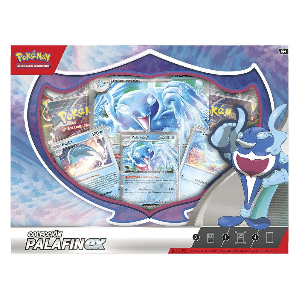 Spanish Pokemon PalafinEX blister set collectible cards Nerdscape