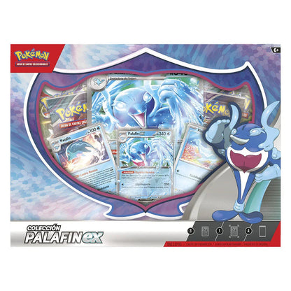 Spanish Pokemon PalafinEX blister set collectible cards Nerdscape