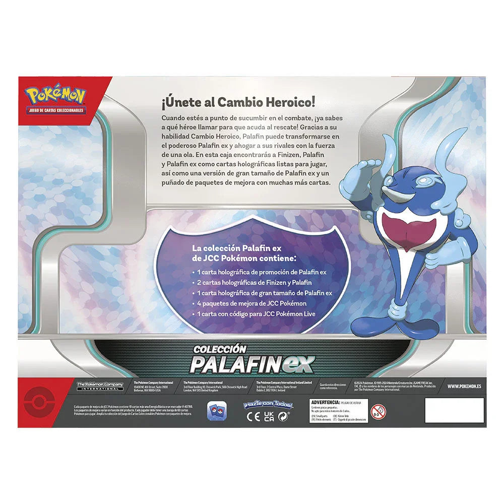 Spanish Pokemon PalafinEX blister set collectible cards Nerdscape