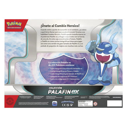 Spanish Pokemon PalafinEX blister set collectible cards Nerdscape