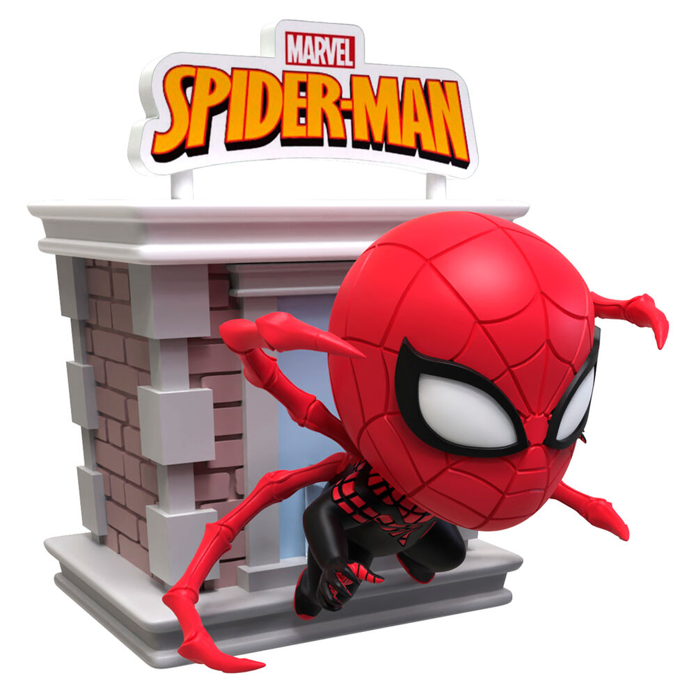 Marvel Spiderman Tower Hero Box assorted surprise figure