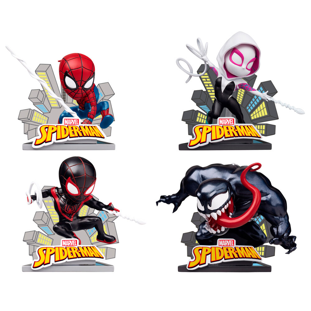 Marvel Spiderman Hero Box assorted figures
