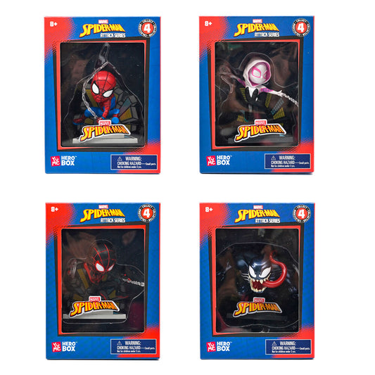 Marvel Spiderman Hero Box assorted figures
