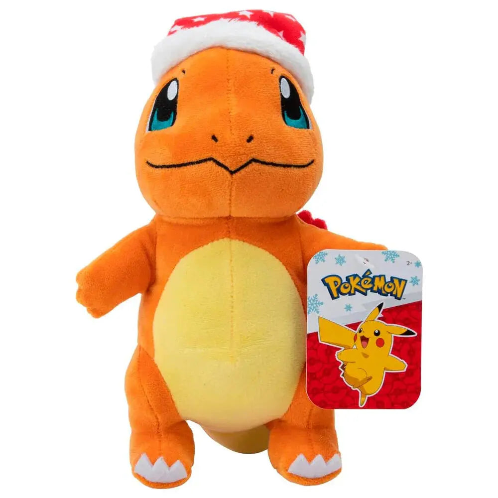 Pokemon Christmas Charmander plush toy 20cm Nerdscape