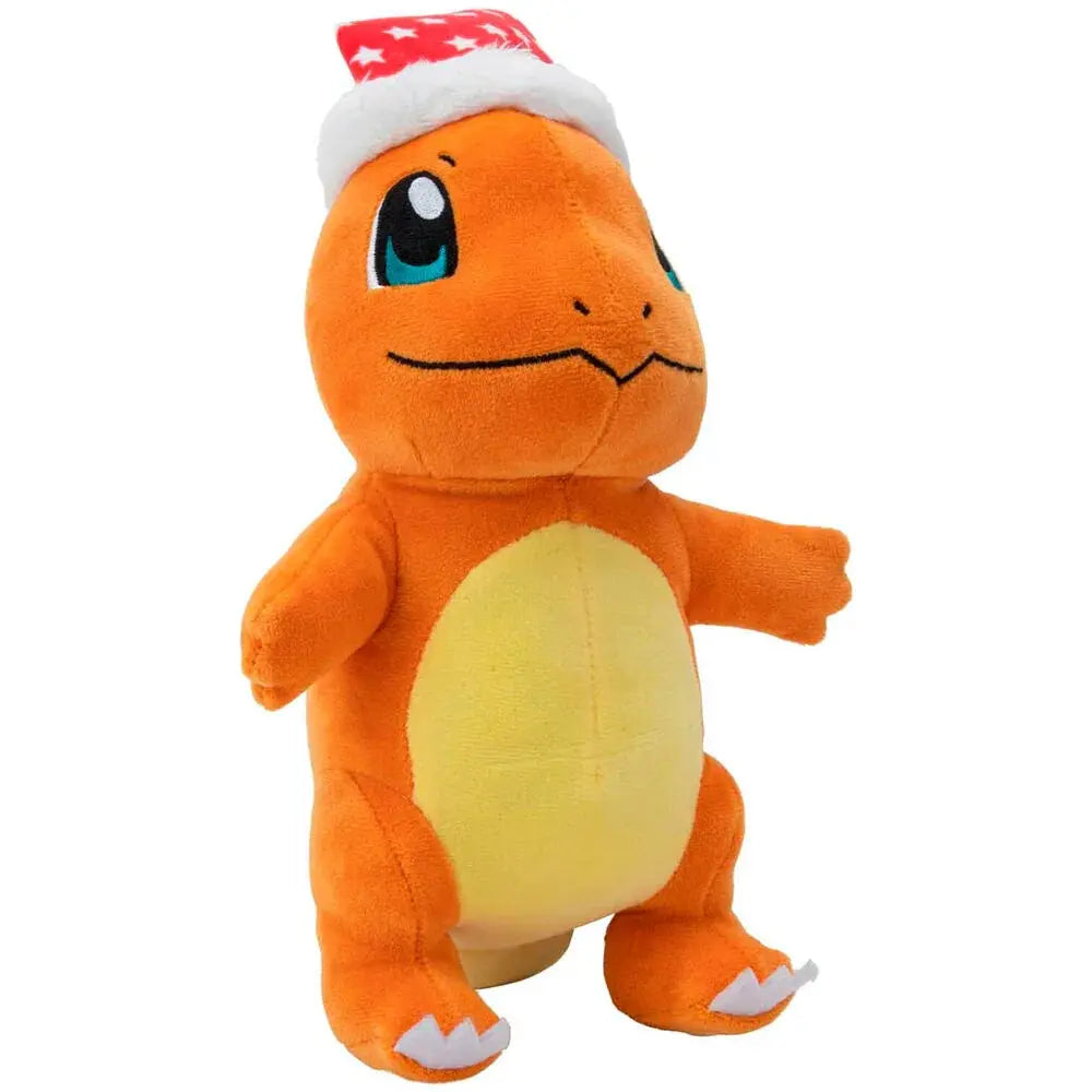 Pokemon Christmas Charmander plush toy 20cm Nerdscape