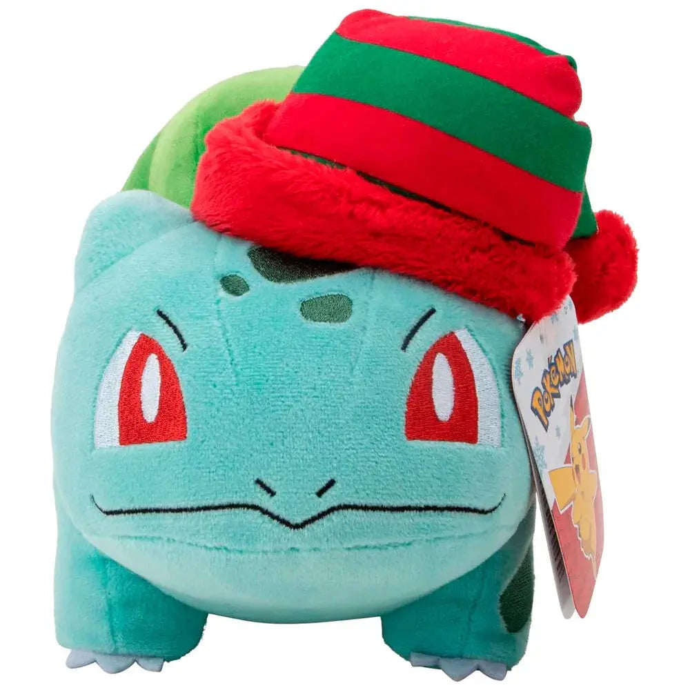 Pokemon Christmas Bulbasaur plush toy 20cm Nerdscape