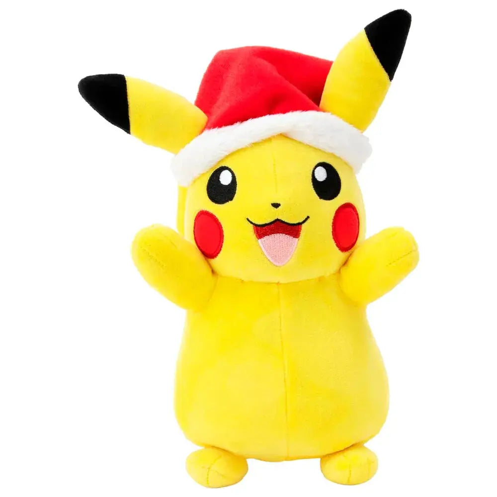Pokemon Christmas Pikachu plush toy 20cm Nerdscape