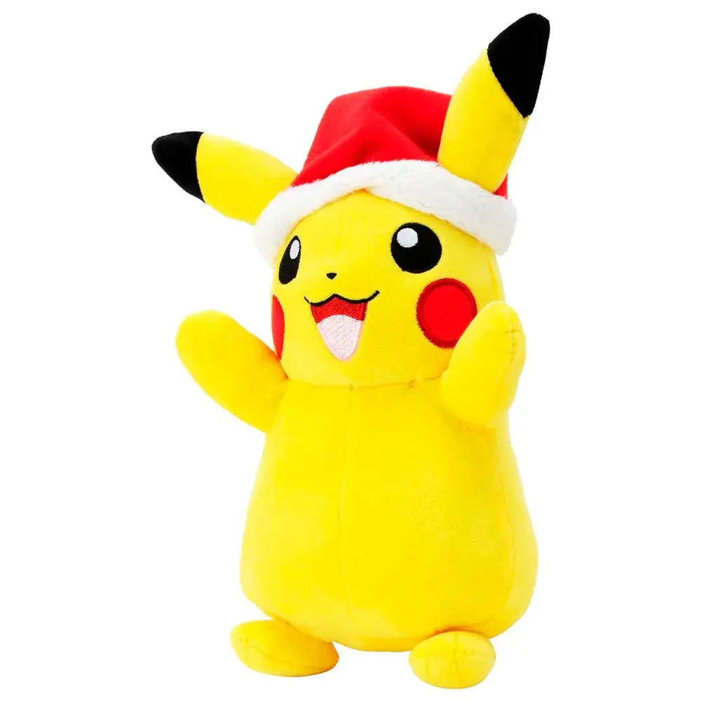Pokemon Christmas Pikachu plush toy 20cm Nerdscape