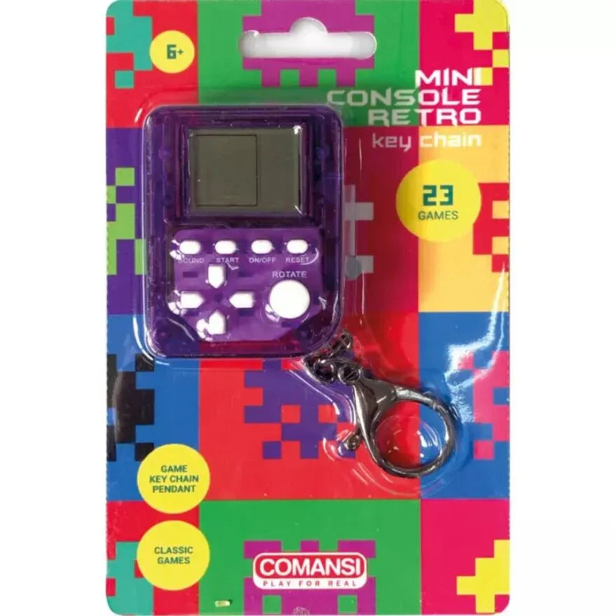 Retro Mini Console Keychain 23 Classic Games - Nerdscape Nerdscape