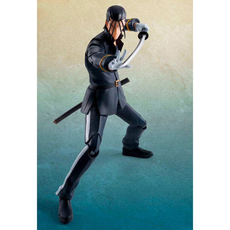H.Figuarts Hajime Saito Rurouni Kenshin Meiji Swordsman Romantic Story - Figura da Collezione Nerdscape Nerdscape