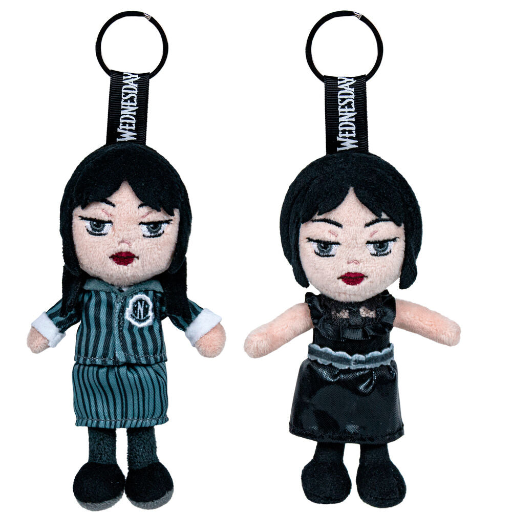 Wednesday Plush Keychain 12cm - Nerdscape Nerdscape