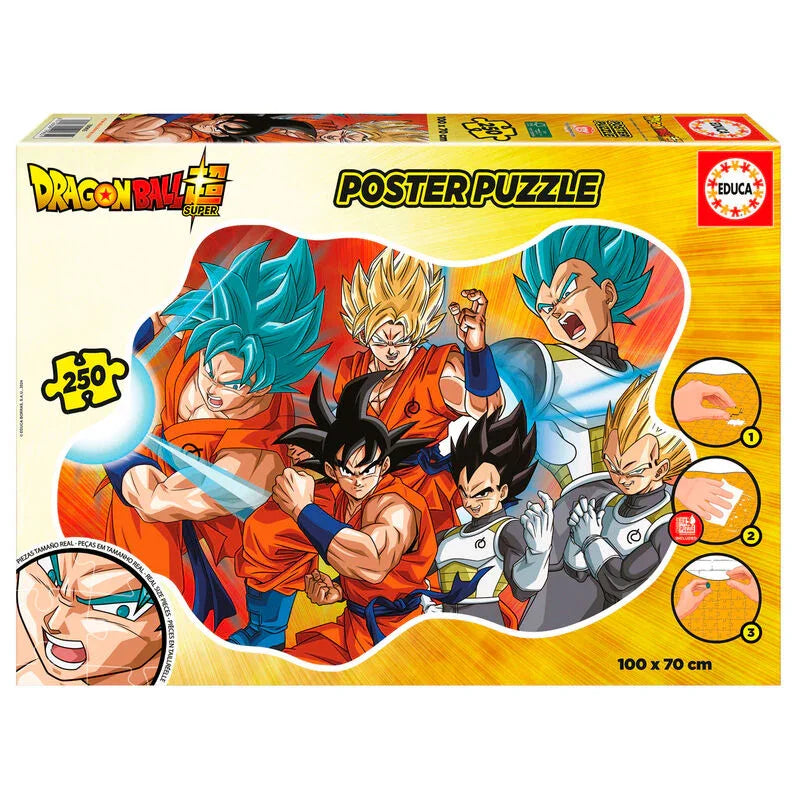 Dragon Ball Poster puzzle 250pcs Nerdscape